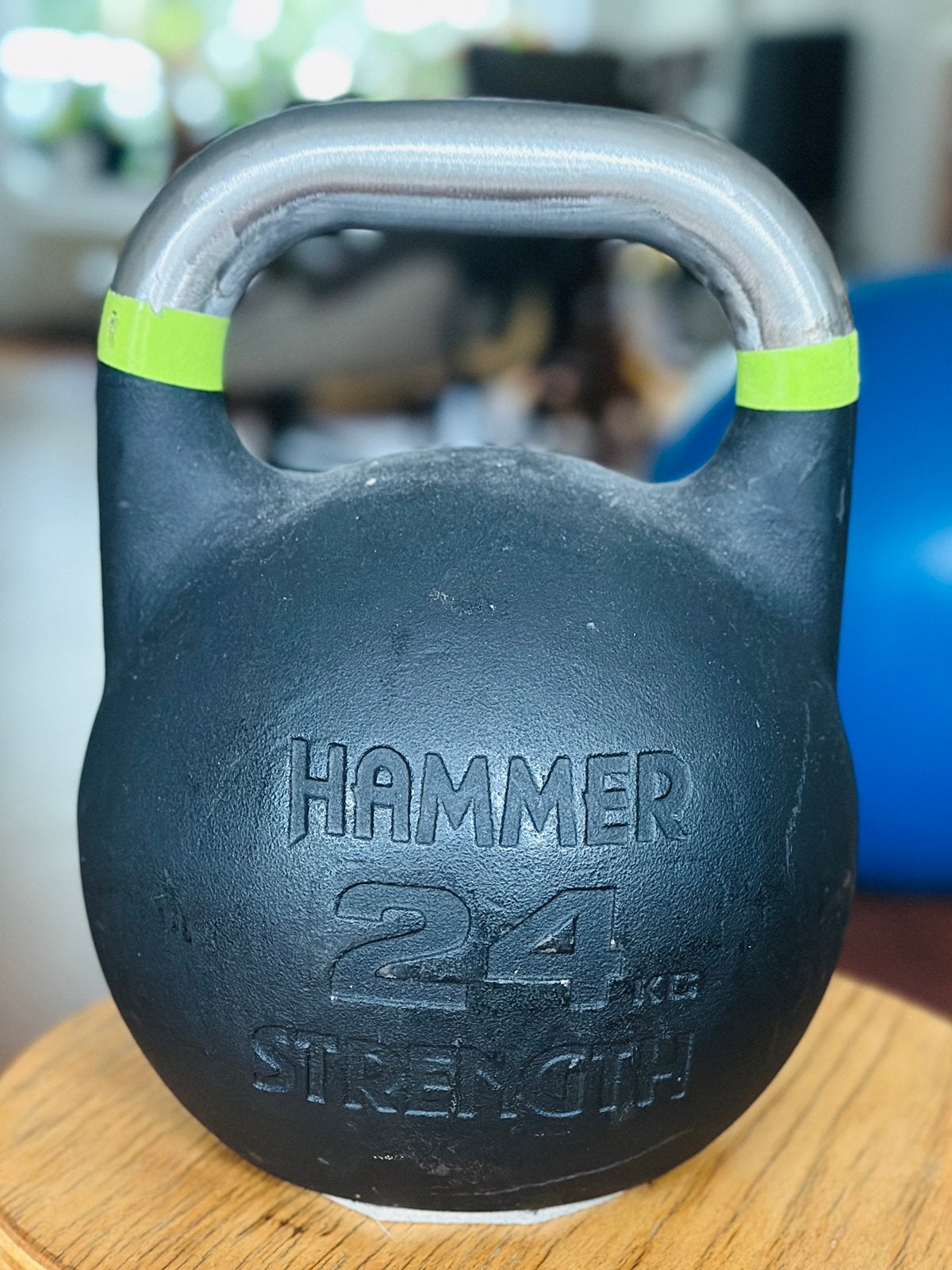 Hammer 24 kg kettlebell RVS handvat, Ophalen, Gebruikt, Kettlebell