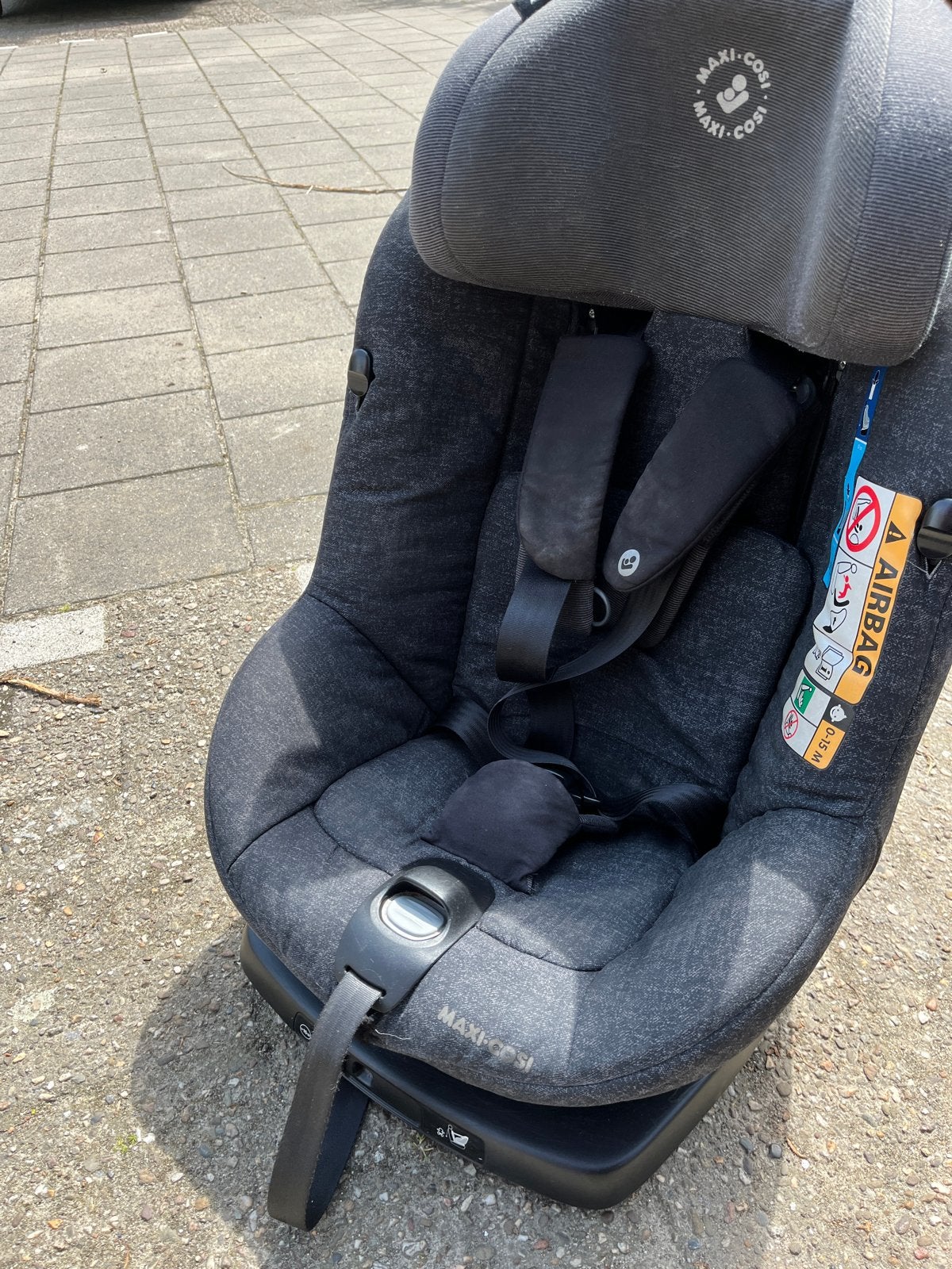 Maxi-Cosi AxissFix Autostoel - Draaibaar & ISOFIX, Ophalen, Gebruikt, 0 t/m 18 kg, Verstelbare rugleuning
