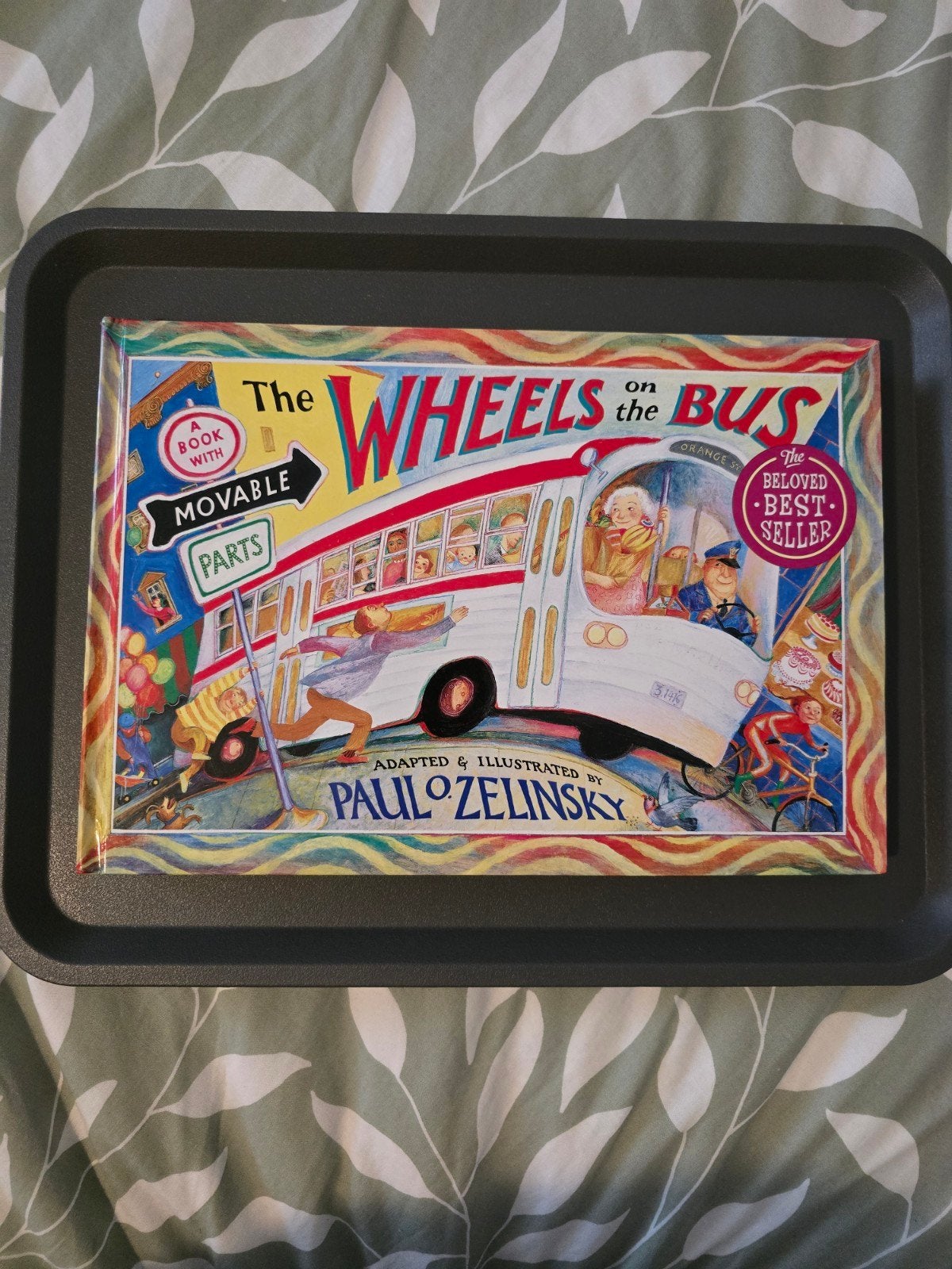 Pop up boek Wielen van de Bus in het Engels, Ophalen of Verzenden, Gelezen, Paul O. Zelensky, Fictie algemeen