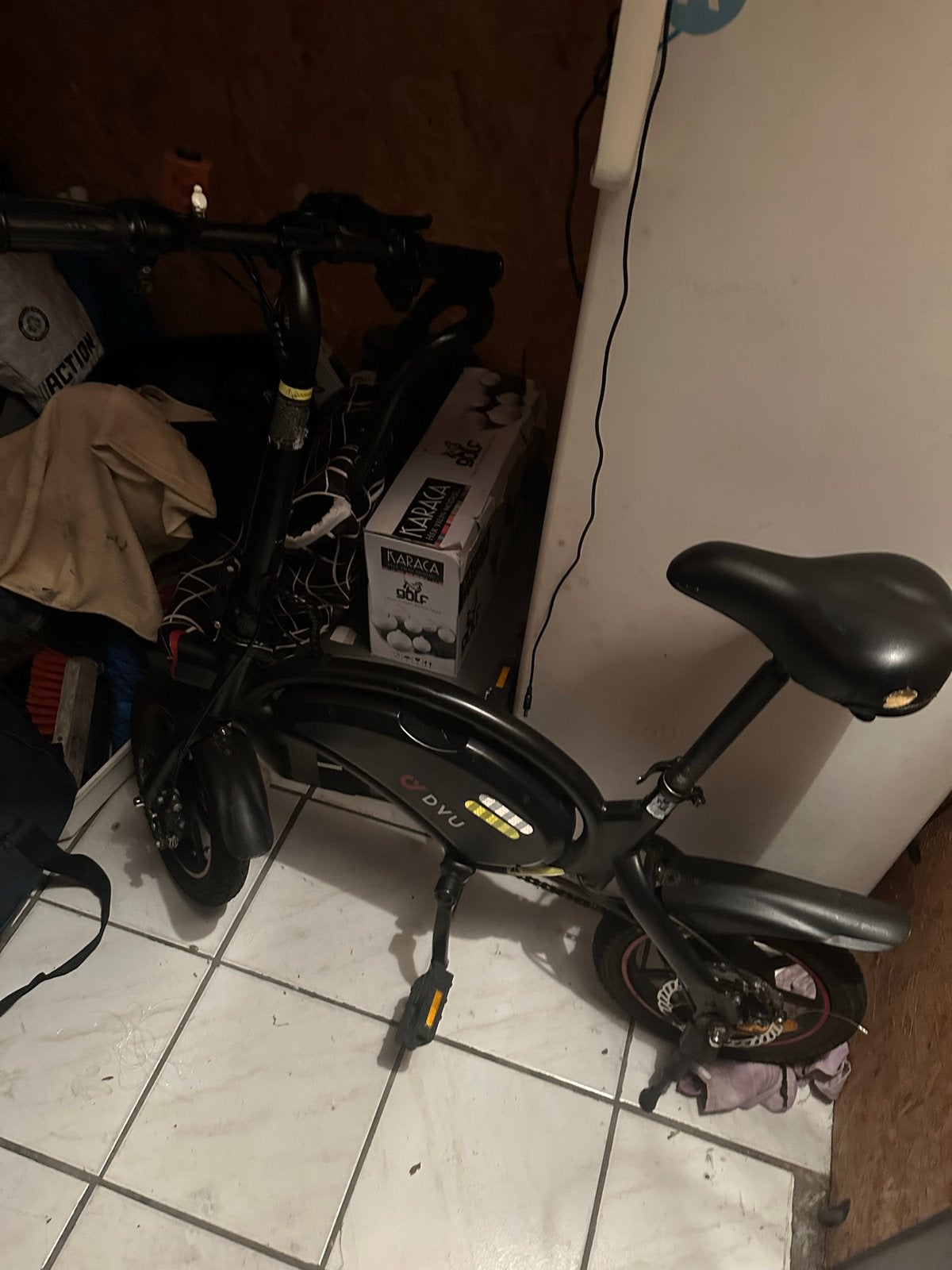 DYU Elektrische Fiets - Compact en Gebruiksvriendelijk, Gebruikt, Minder dan 47 cm, 30 tot 50 km per accu, Ophalen