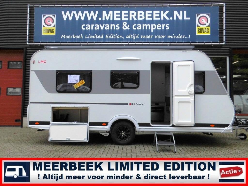 LMC Sassino 460 E 4449,=KORTING MOVER+THULE+FIETSENDR.+ETC, Caravans en Kamperen, Caravans, Standaardzit, 750 - 1000 kg, Particulier