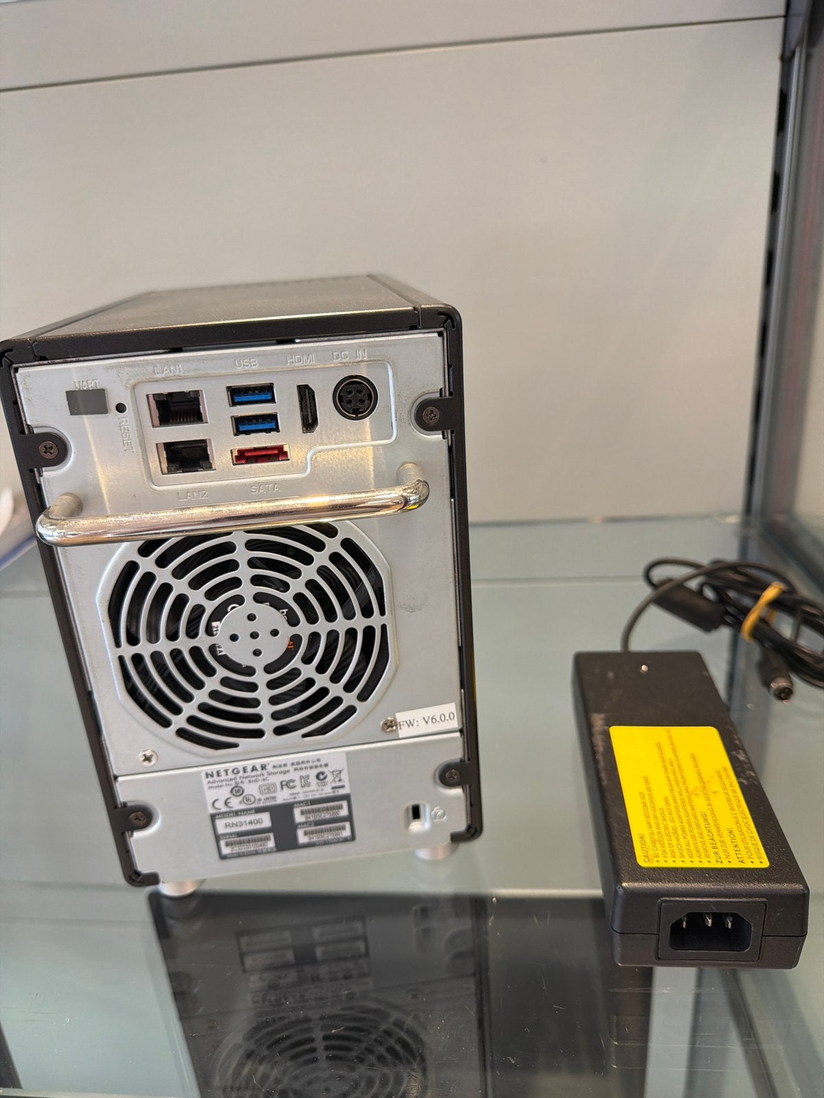 Netgear ReadyNAS RN31400 NAS-server - Zo goed als nieuw, Computers en Software, Net, Net, Ophalen of Verzenden, Zo goed als nieuw