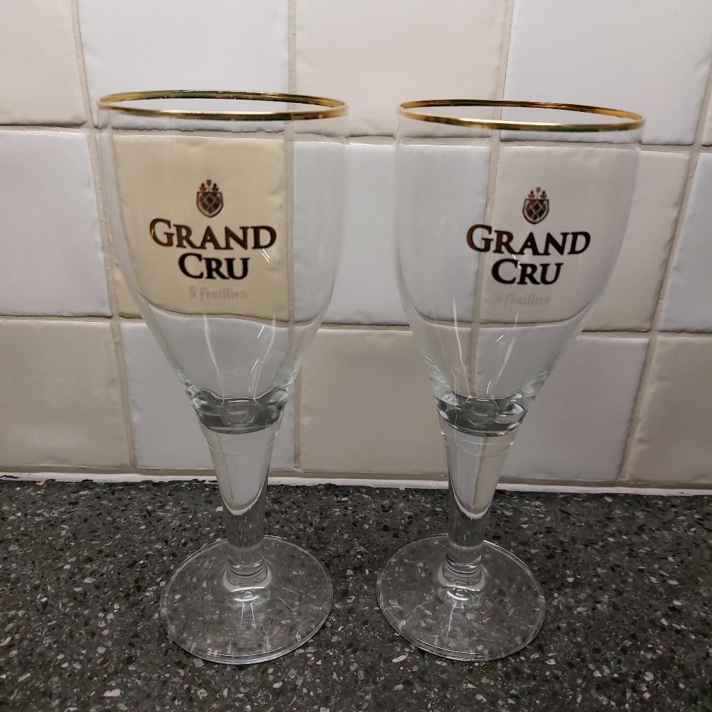 Grand Cru St. Feuillien, Ophalen of Verzenden, Zo goed als nieuw, Bierglas