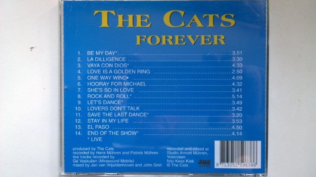 The Cats - Forever, Ophalen of Verzenden, Zo goed als nieuw, Pop, Album