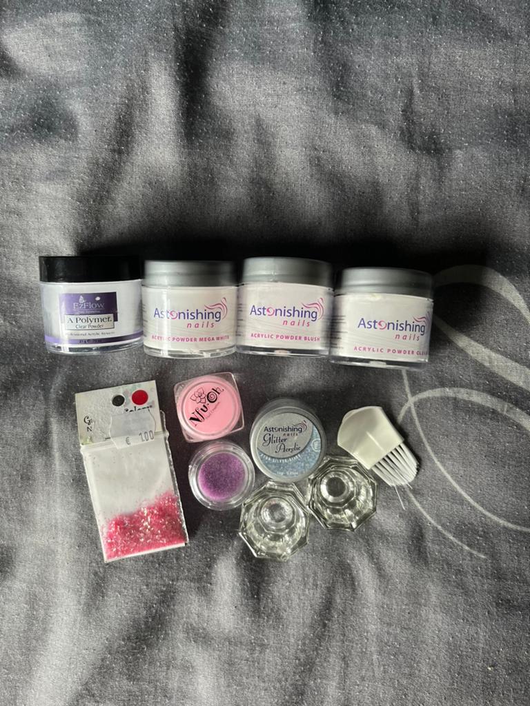 Nagelspullen/ Acryl poeder set, Ophalen of Verzenden, Handen en Nagels