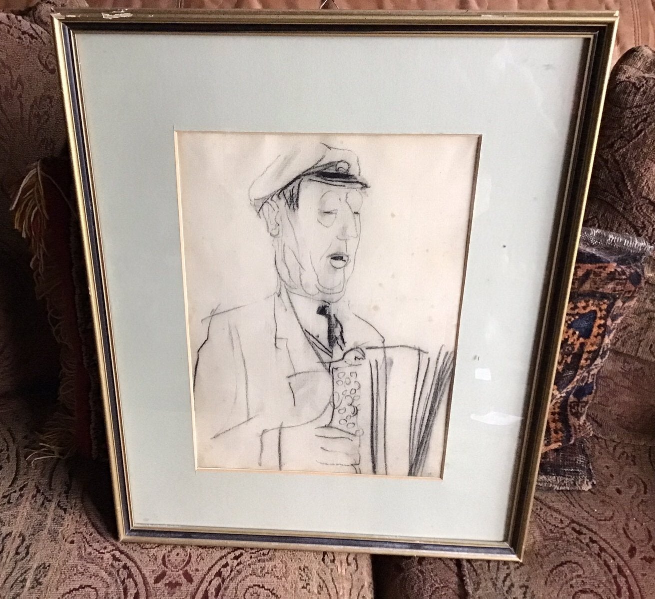 Johan Dijkstra(1896-1978) Groninger Ploeg -Gesign - Tekening, Antiek en Kunst, Kunst | Schilderijen | Klassiek, Ophalen of Verzenden