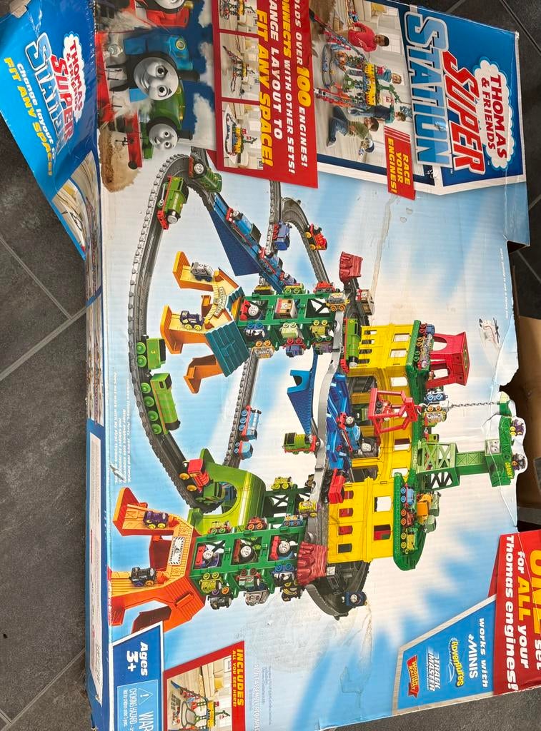 Thomas de trein super station, Ophalen, Zo goed als nieuw