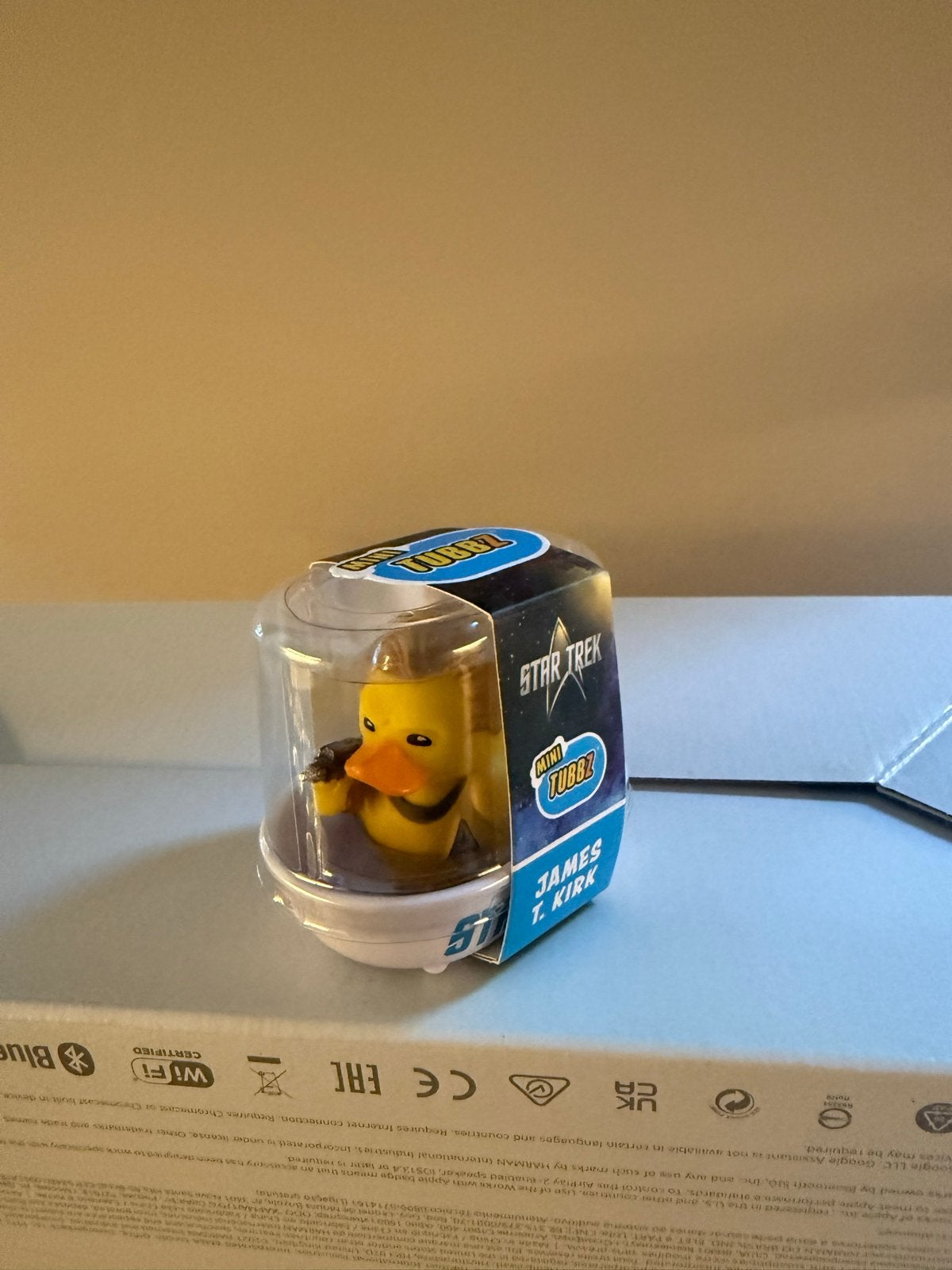 Mini Tubbz Star Trek James T. Kirk badeend, Ophalen of Verzenden, Nieuw
