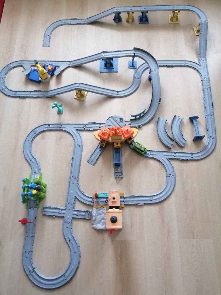 Chuggington Treinset, zie foto's, Ophalen of Verzenden, Zo goed als nieuw
