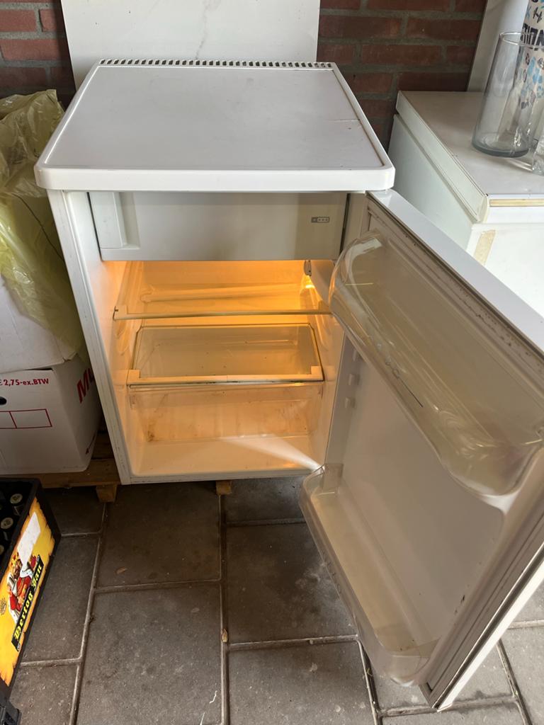 Zanussi Koelkast met Vriesvak - Compact en Functioneel, Gebruikt, 75 tot 100 liter, 45 tot 60 cm, Met vriesvak