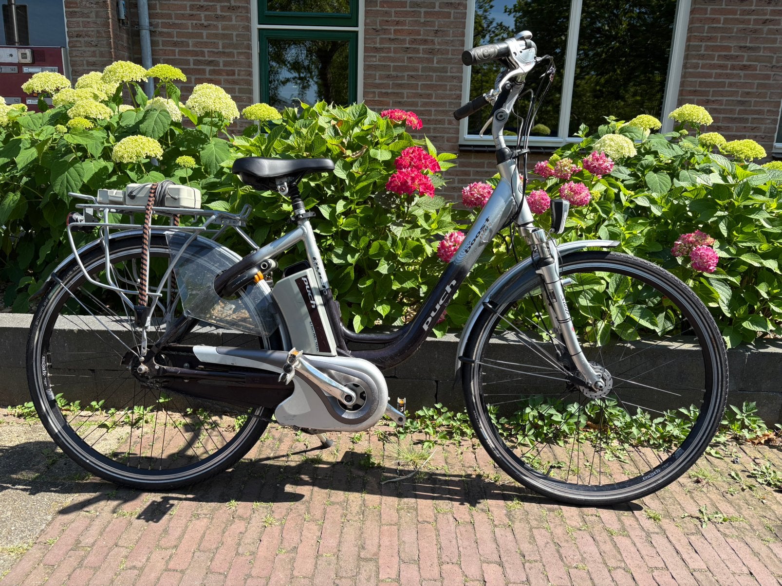 Puch elektrische damesfiets te koop, Fietsen en Brommers, Fietsen | Dames | Damesfietsen, Zo goed als nieuw, Overige merken, 47 tot 50 cm