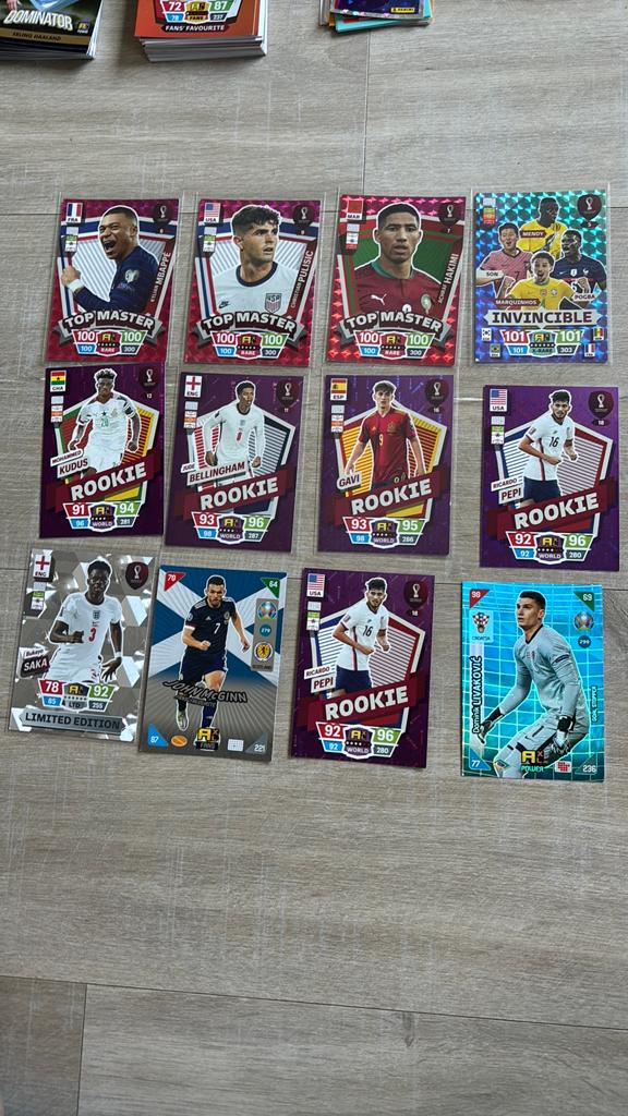 Panini voetbalkaarten WK 2022, Ophalen of Verzenden, Zo goed als nieuw