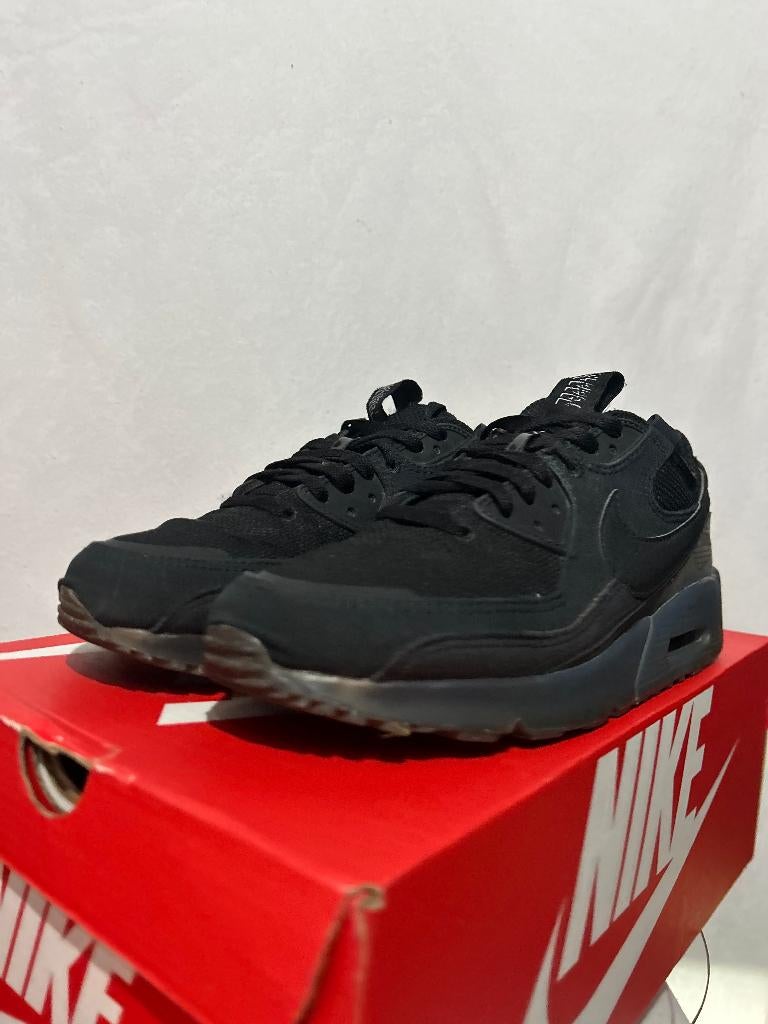 Maat 44,5 - Nike Air Max 90 Terrascape Triple Black, Verzenden, Zwart, Nike, Nike