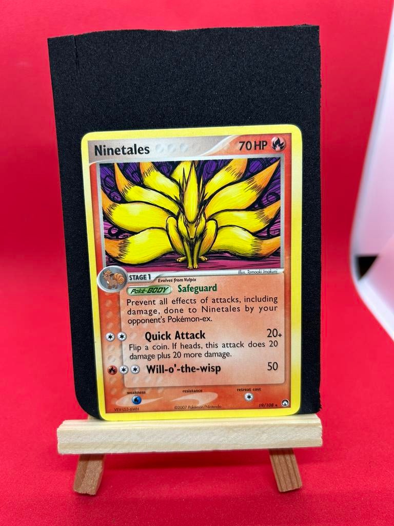 Ninetales 19/108 Power Keepers 2007 Vintage, Ophalen of Verzenden, Zo goed als nieuw