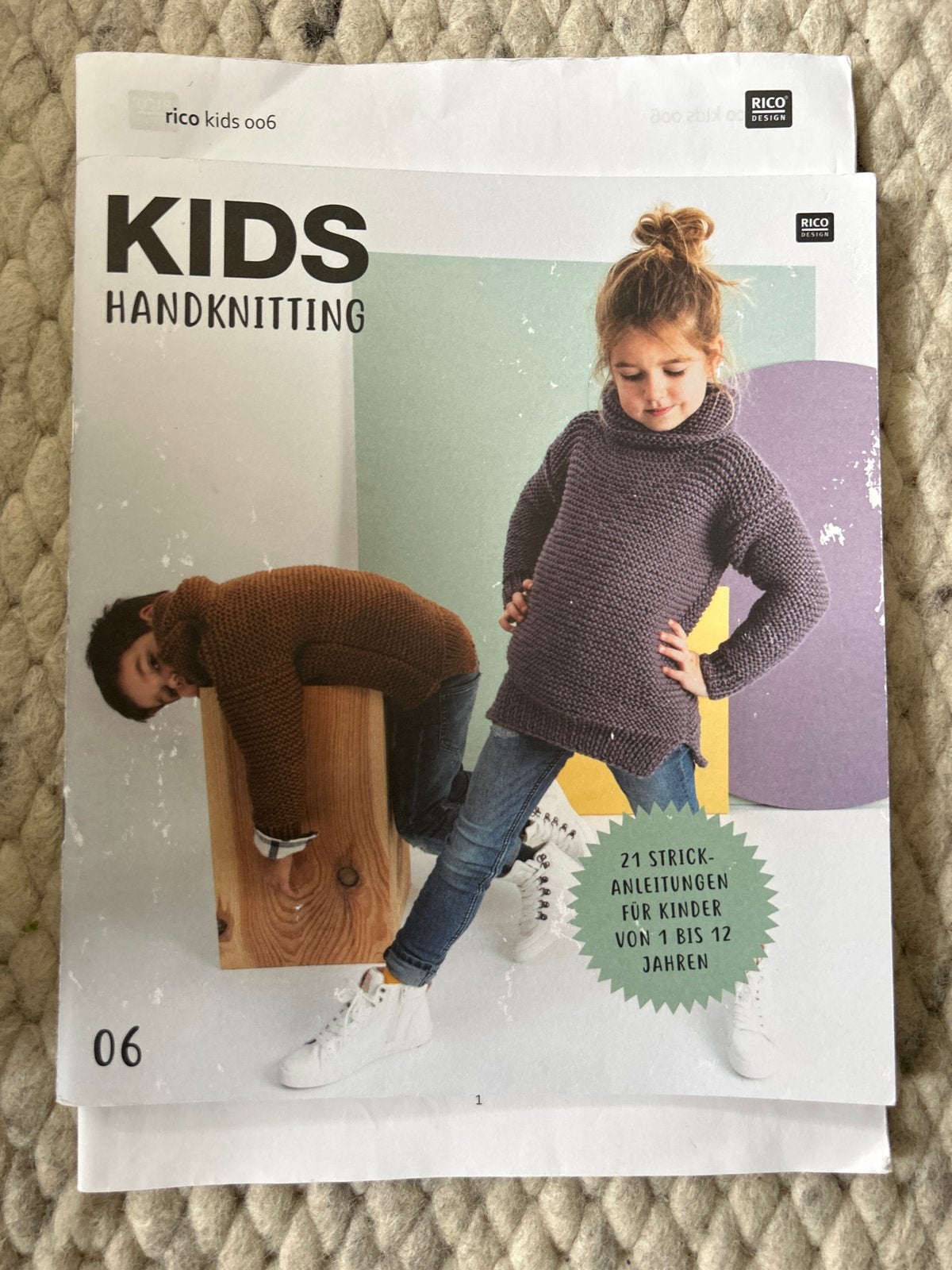 Rico Kids Handknitting 006 - Breipatronen voor Kinderen, Hobby en Vrije tijd, Breien en Haken, Ophalen of Verzenden, Gebruikt