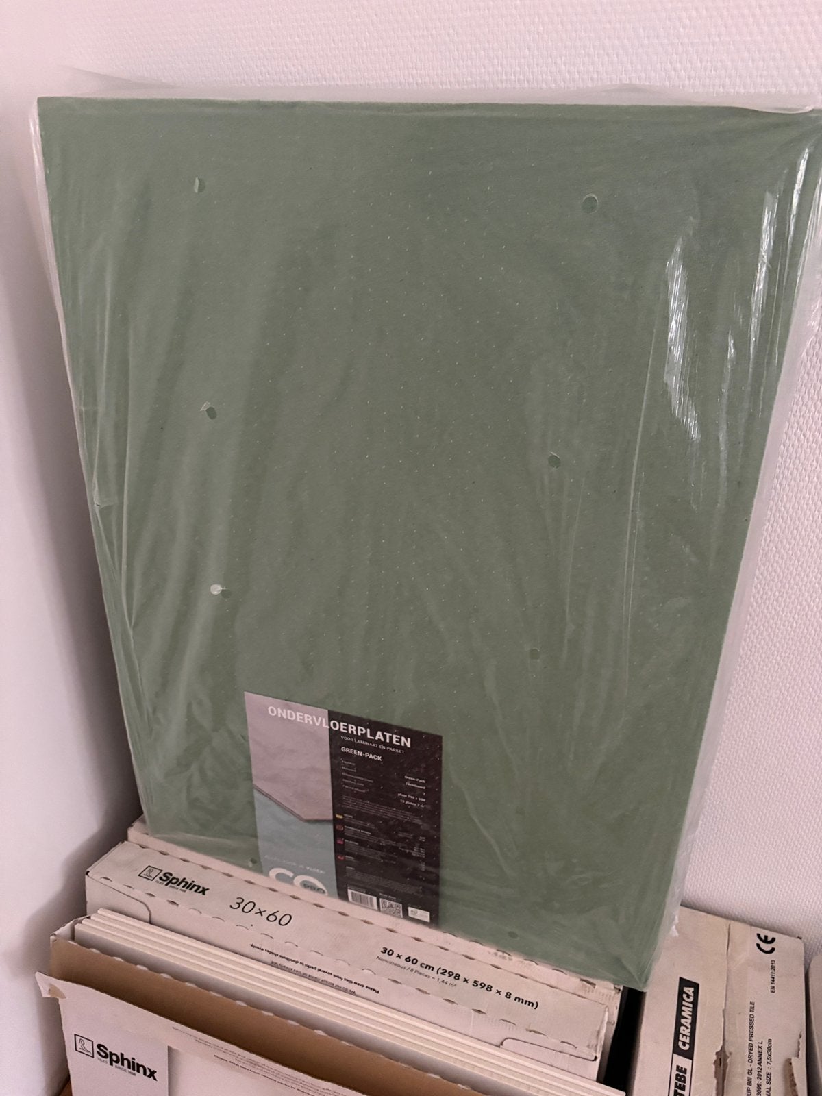 Co-Pro ondervloer voor laminaat/parket - 7mm - 10 platen, Ophalen, Overige materialen, 30 cm of meer, 50 tot 150 cm