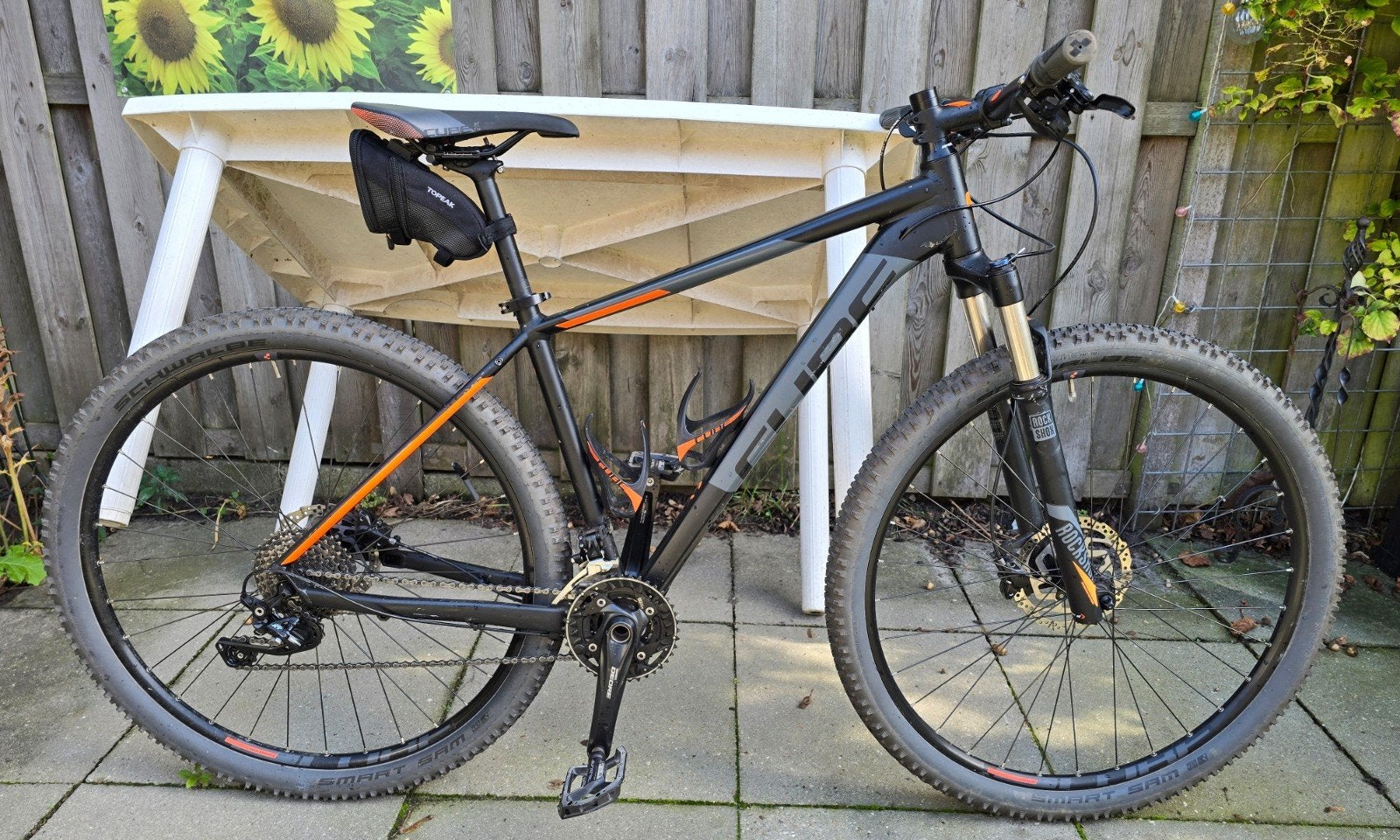 CUBE Attention SL 29 2017 - Shimano XT - RockShox, Fietsen en Brommers, Hardtail, 45 tot 49 cm, Schijfrem, Ophalen