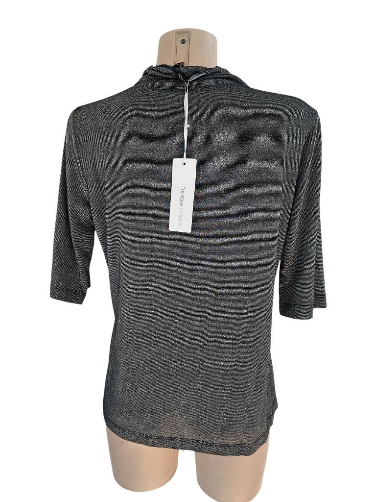 Tunique Fashion shirt NIEUW L, Kleding | Dames, Zwart, Ophalen of Verzenden, Zo goed als nieuw, Boven de knie