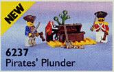 Lego Pirates Pirates I 6235 Buried Treasure, Kinderen en Baby's, Speelgoed | Duplo en Lego, Lego, Complete set, Pirates, Ophalen of Verzenden