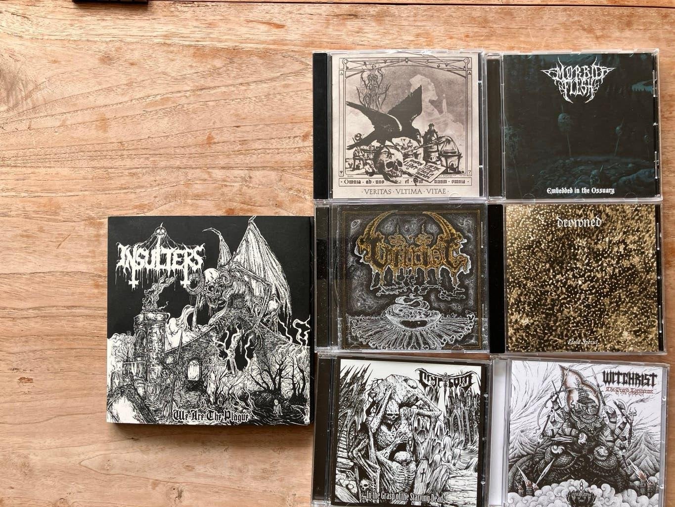 Death Metal CDs 34x, Ophalen of Verzenden, Gebruikt