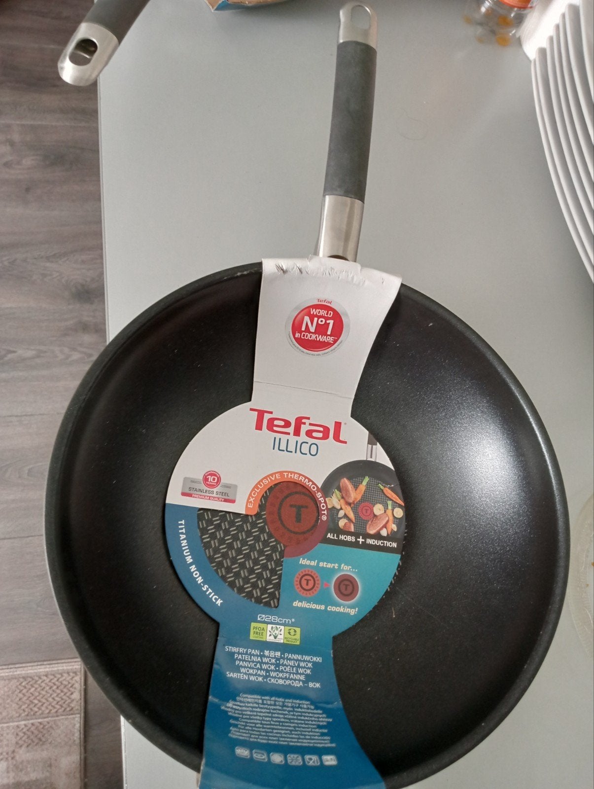 Tefal Wok pan, Huis en Inrichting, Ophalen, Nieuw, Wok