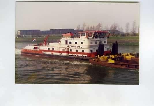 scheepvaart-foto-veerhaven V, Verzamelen, Scheepvaart, Ophalen of Verzenden, Zo goed als nieuw, Motorboot, Boek of Tijdschrift