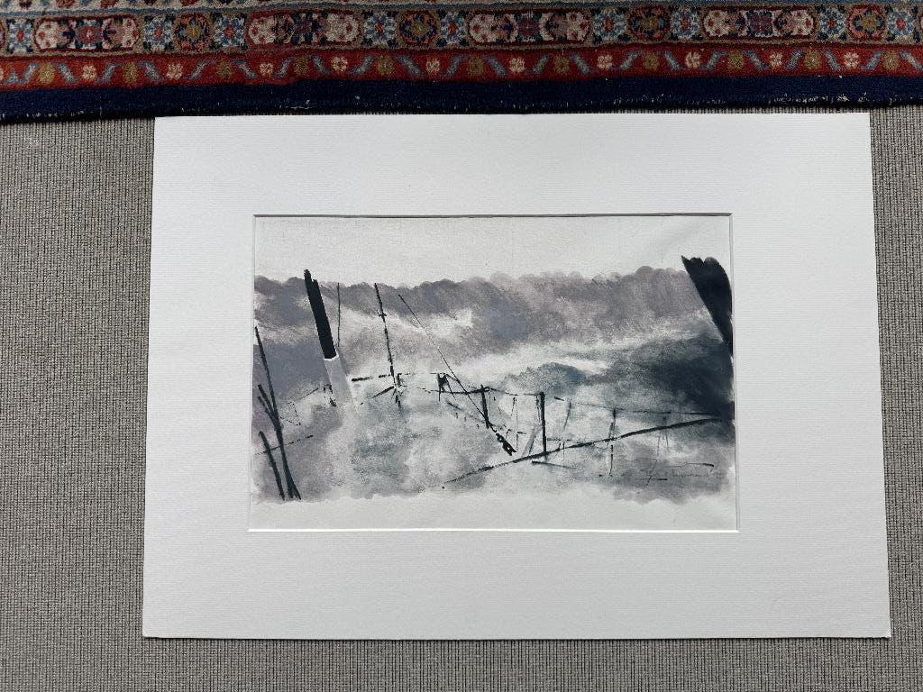 Aquarel I Zeiljacht Zeilboot Zee Zeilen, Antiek en Kunst, Kunst | Schilderijen | Abstract, Ophalen