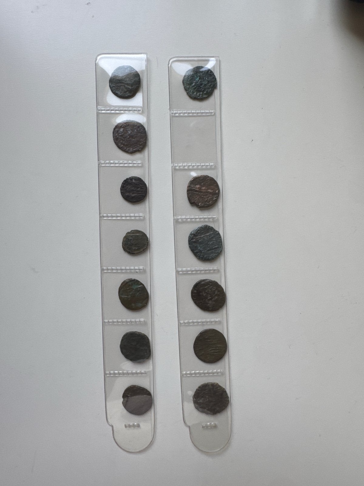 Set van 12 Romeinse munten - Antieke collectie, Ophalen of Verzenden, Setje