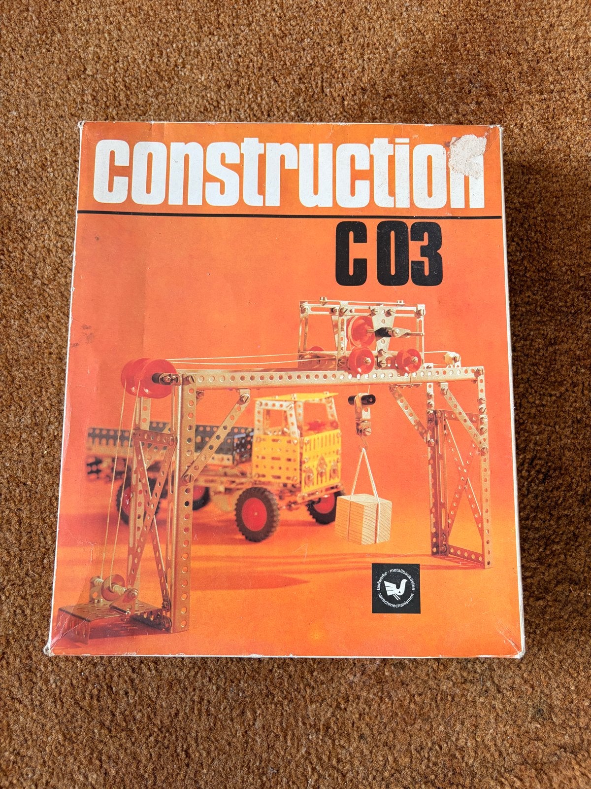 Vintage Construction C03 Bouwset, Voertuigen, Gebruikt, Meerkleurig, Knutselset