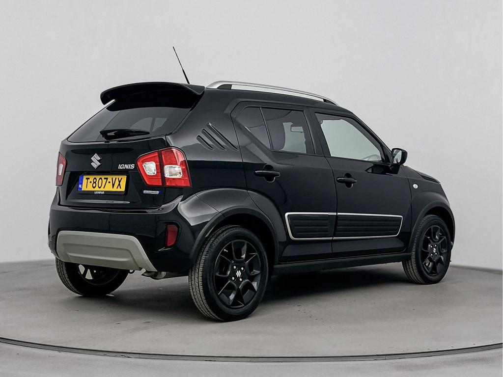 Suzuki Ignis 1.2 Smart Hybrid Select Automaat | Navi | Daksp, Stof, Gebruikt, 4 cilinders, Zwart