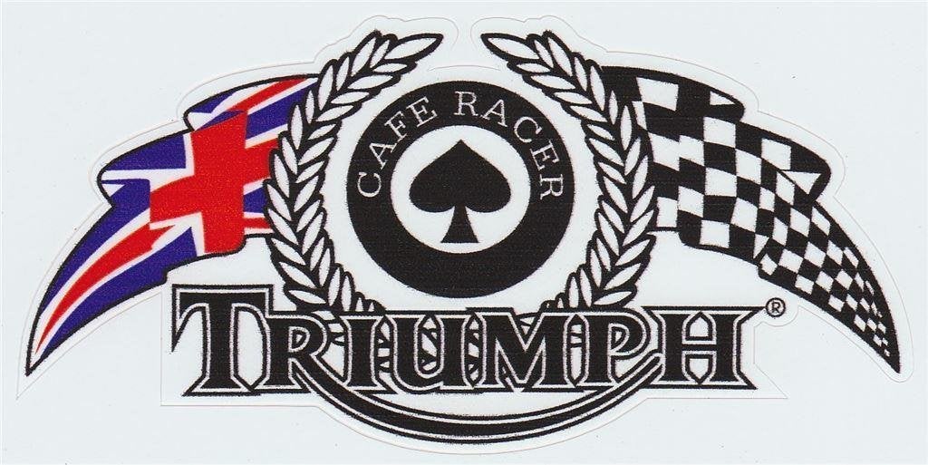 Triumph Ace Cafe Racer sticker #3, Motoren, Verzenden
