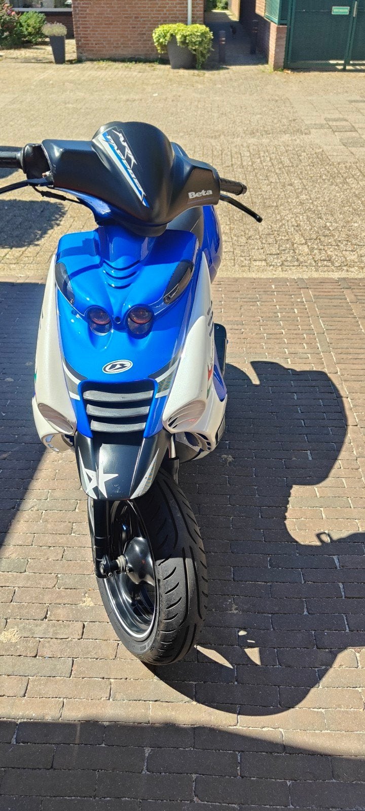 Beta Ark Scooter - Blauw/Wit, Goede Staat, Ophalen of Verzenden, Gebruikt, Overige merken