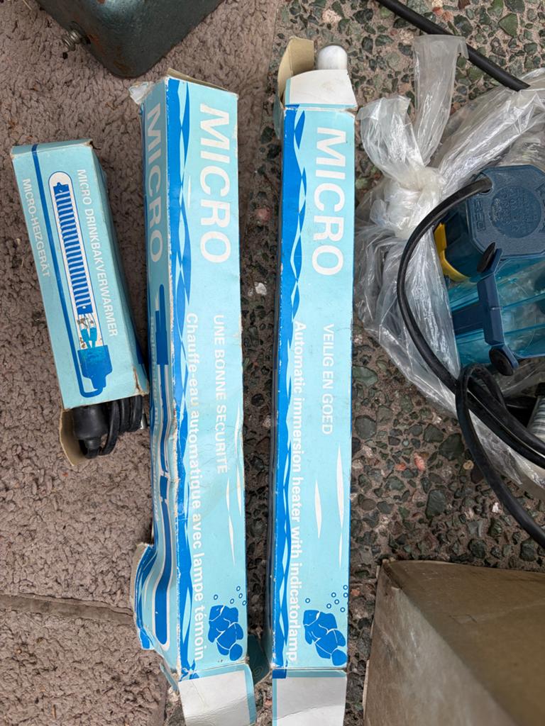 UV lamp, pomp en onderdelen, omvormer etc., Dieren en Toebehoren, Vissen | Aquaria en Toebehoren, Ophalen, Gebruikt