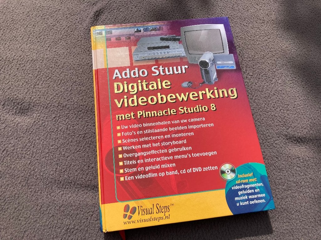 👩‍🎨  Stuur - Digitale videobewerking Pinnacle Studio 8 CD, Ophalen of Verzenden, Gelezen, Overige onderwerpen