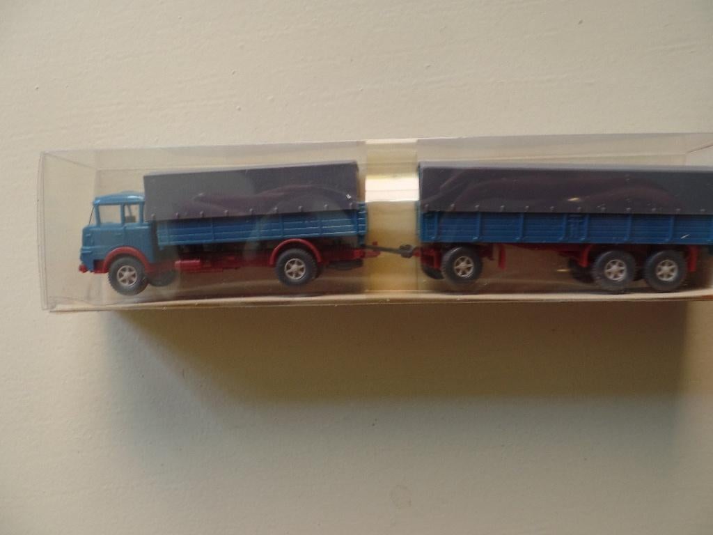 Krupp 806 vrachtwagen/aanhanger van Wiking 486, Verzenden, Zo goed als nieuw, Bus of Vrachtwagen, Wiking
