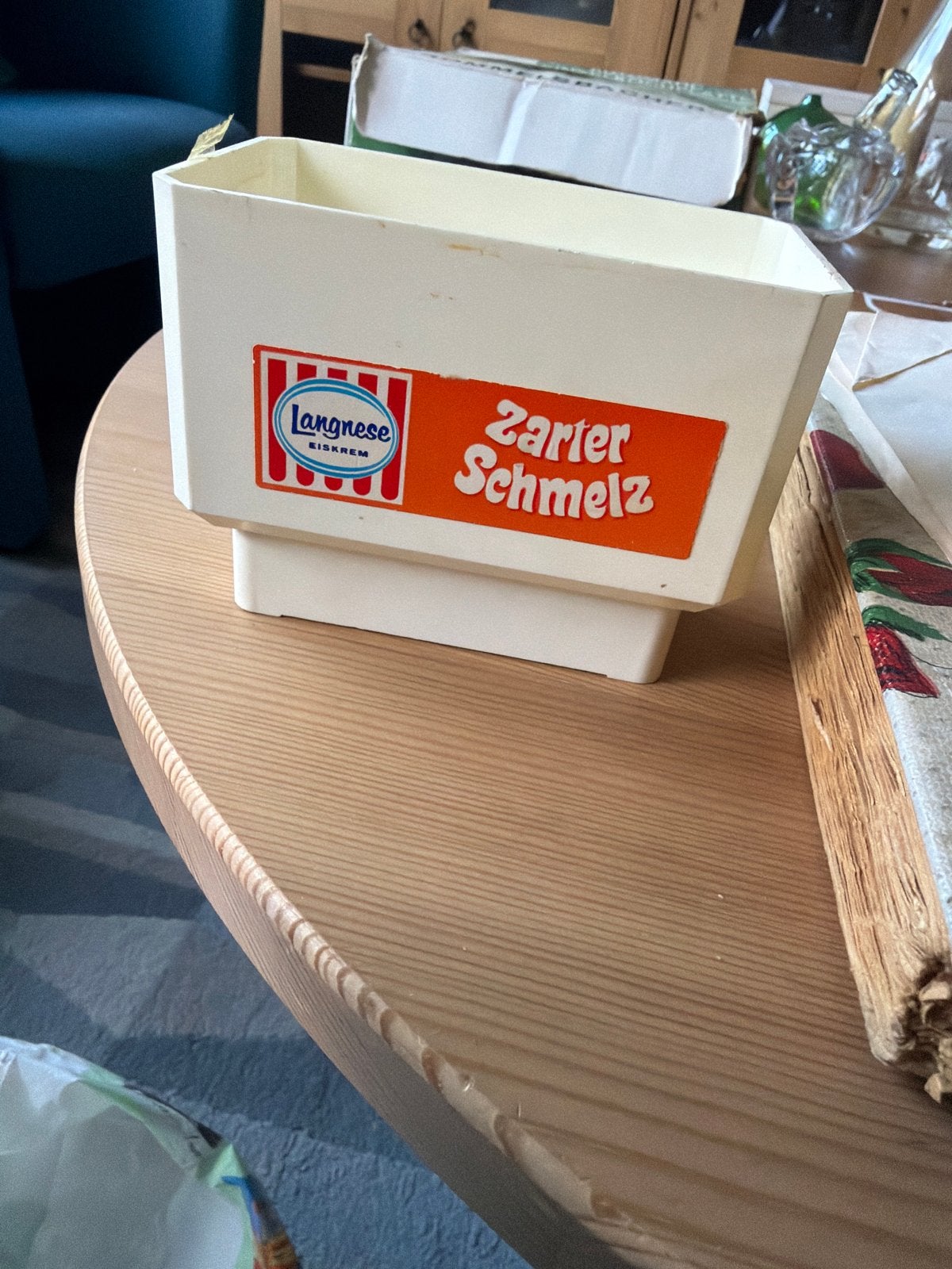 Vintage Langnese Zarter Schmelz speelgoed supermarkt, Kinderen en Baby's, Ophalen, Gebruikt, Jongen of Meisje
