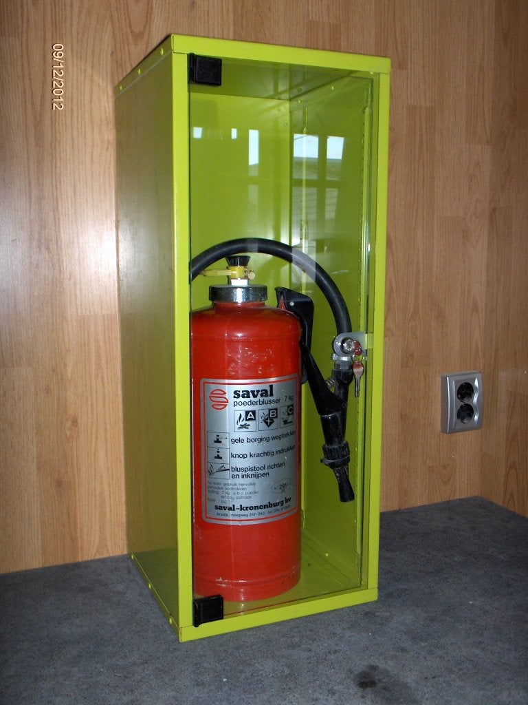 Metalen afsluitbare winkelvitrine ( meerdere  beschikbaar ), Huis en Inrichting, Minder dan 50 cm, Nieuw, Ophalen of Verzenden