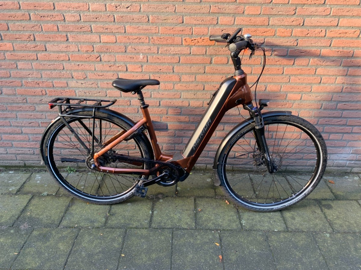 Merida Espresso City 700 HMS 630wh Lage instap Bruin 48cm, Gebruikt, -, -, 47 tot 51 cm