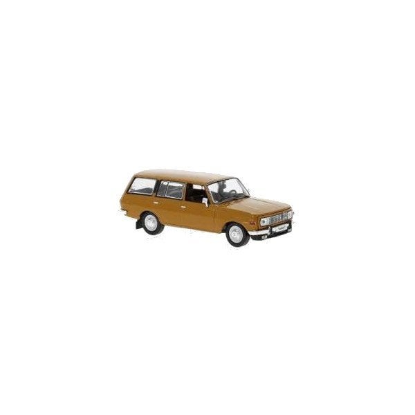 Wartburg 353 Tourist 1975 Bruin Modelauto 1/43 Ixo Models, Overige merken, Ixo Models, Auto, Ixo Models
