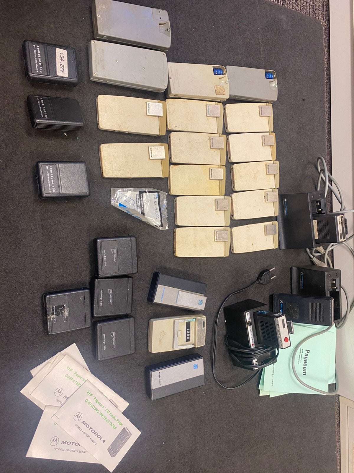 Grote partij vintage Pagers.., Telecommunicatie, Ophalen of Verzenden, Gebruikt