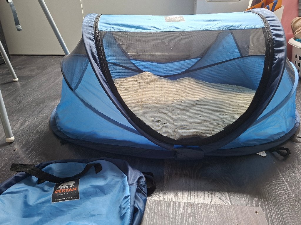 Kindertentje, Ophalen, Zo goed als nieuw
