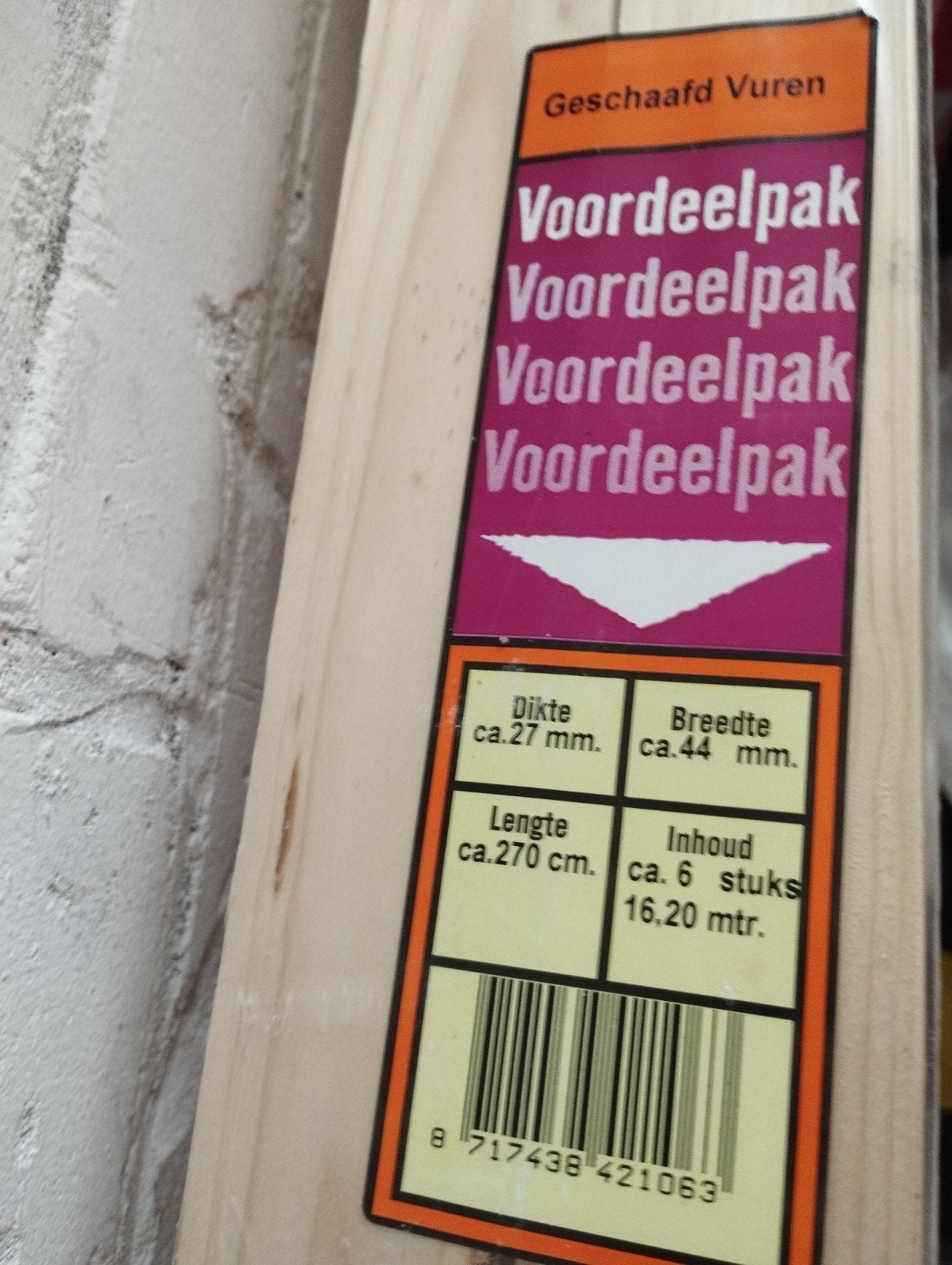 Houten balken nieuw 6x!!, Doe-het-zelf en Verbouw, Hout en Planken, Nieuw, Ophalen of Verzenden, Balk, Vuren