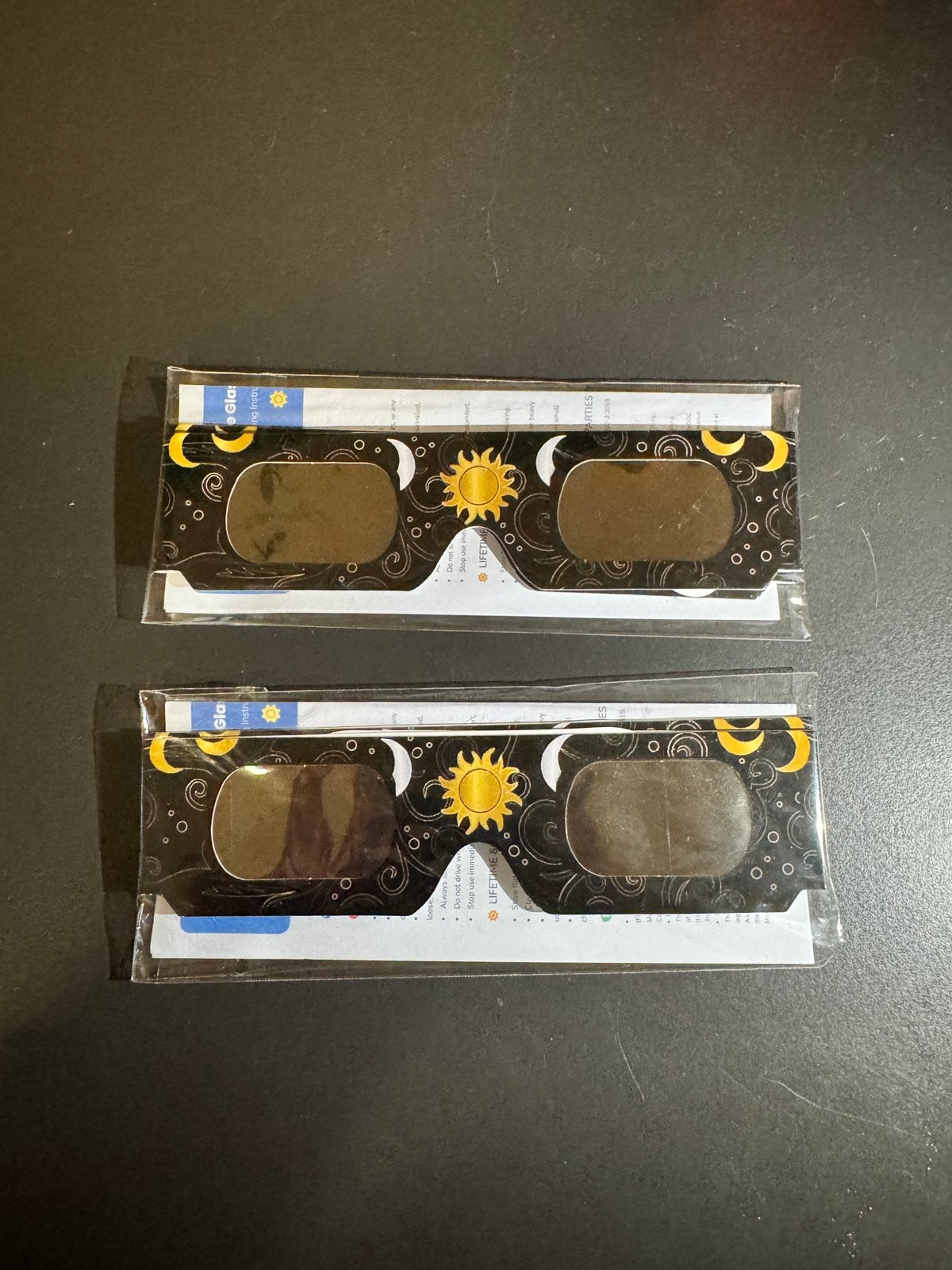 Eclipse bril | 2 stuks per pak | Last minute Amsterdam, Ophalen, Nieuw, Zwart, Overige merken