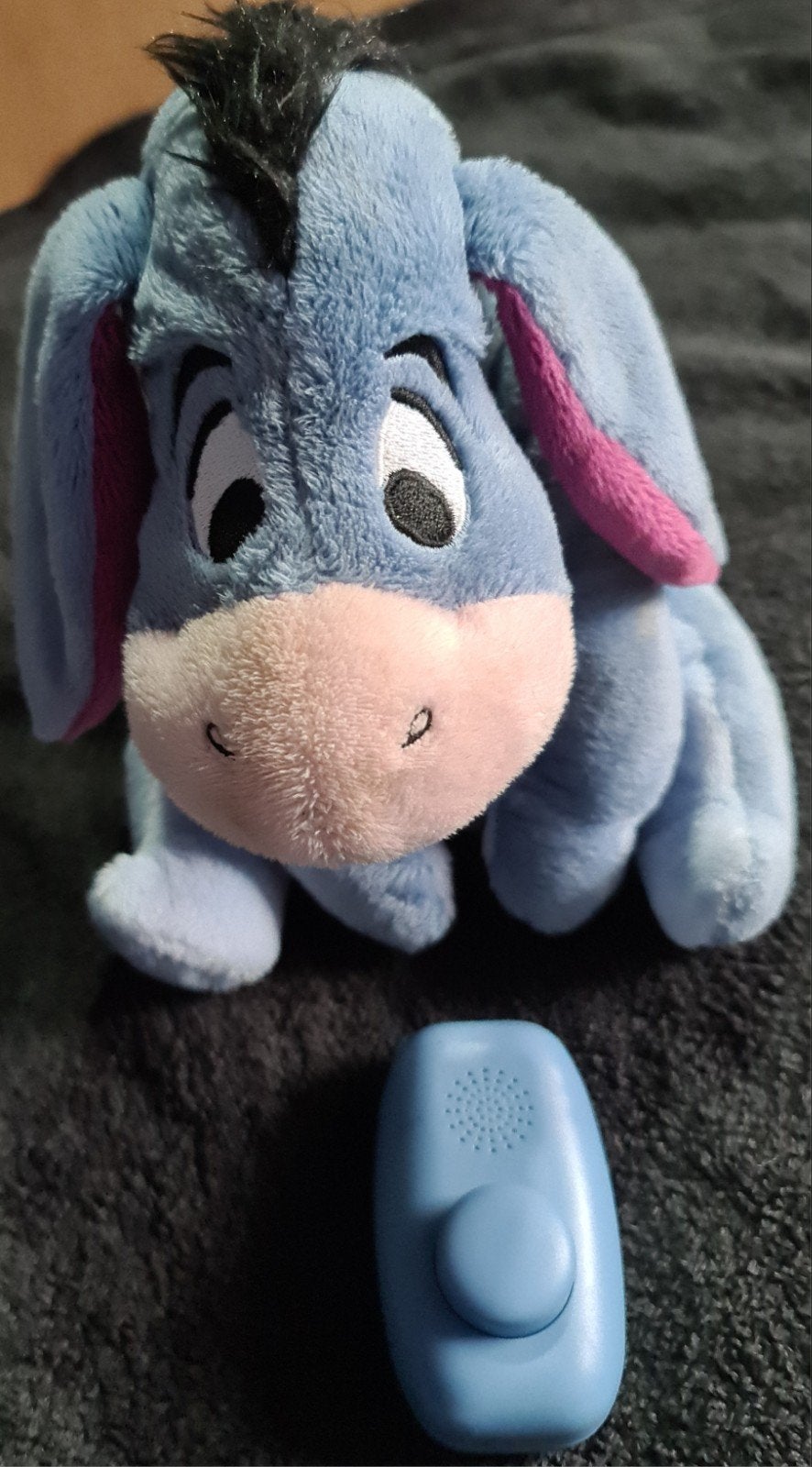 Eeyore knuffel van Winnie de Poeh - Kan praten, Disney, Disney, Overige typen, Blauw