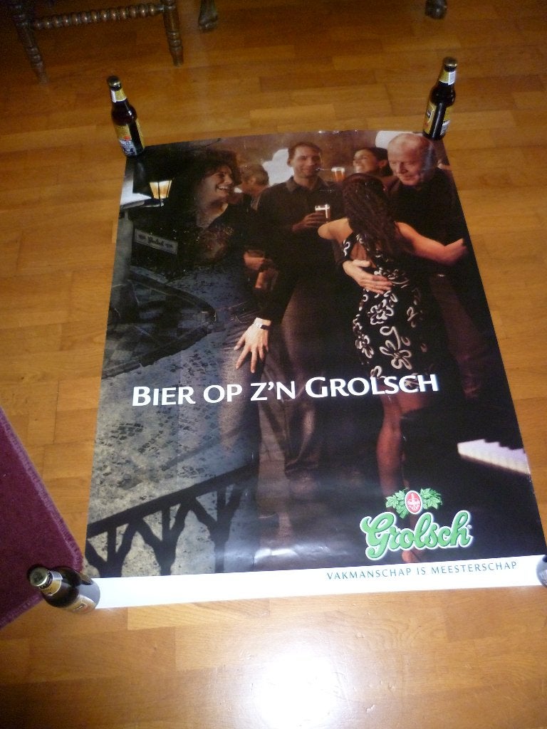 Grolsch, Verzamelen, Biermerken, Ophalen of Verzenden, Zo goed als nieuw, Overige typen, Grolsch