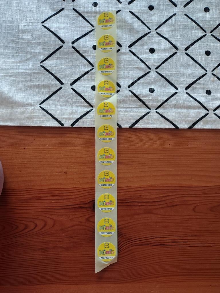 Lidl Mini's, Lidl, Ophalen