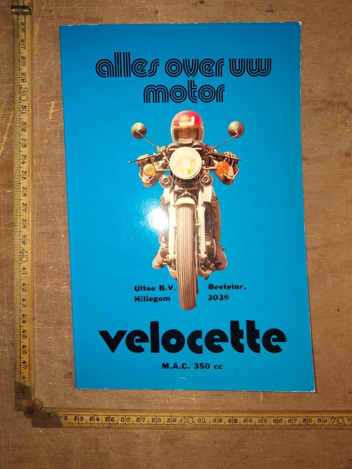 werkplaatshandboek Velocette Mac 350cc, Ophalen of Verzenden, Overige merken