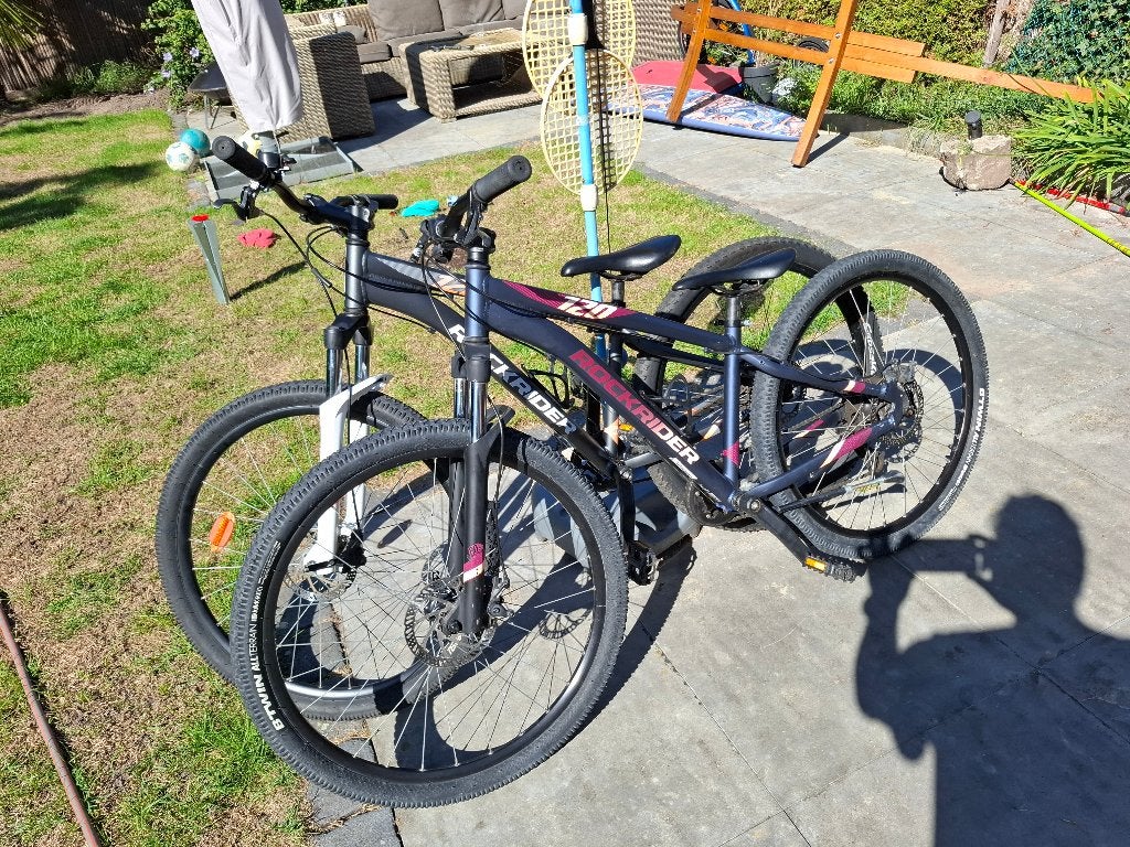 Rockrider ST120 Mountainbike Jongens, Gebruikt, Hardtail, Heren, Schijfrem