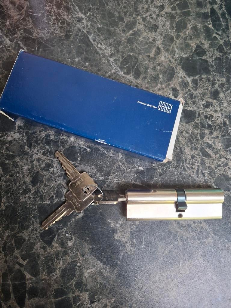 Winkhaus SKG2 Sterren Cilinderslot 100mm met Sleutels, Ophalen of Verzenden, Nieuw, Overige materialen, Slot