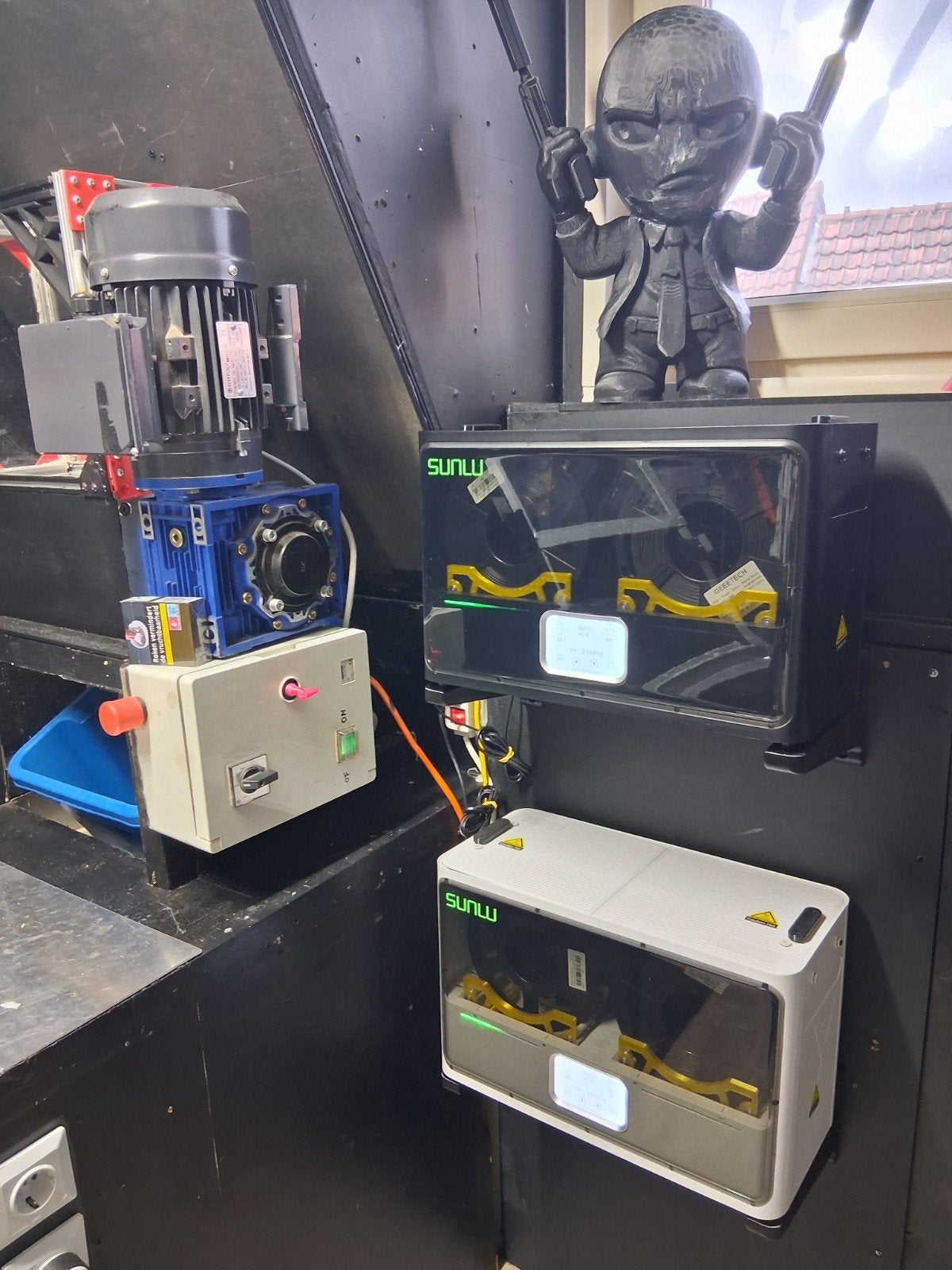 Sunlu s4 filament drogers voor 8 rollen+upgrades, Computers en Software, Ophalen
